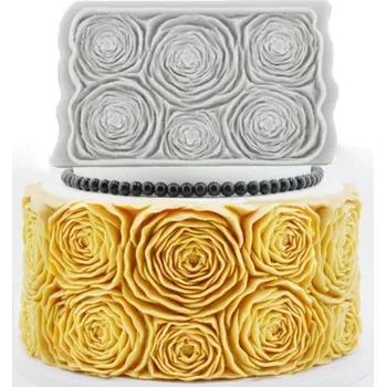 Forma na pečení Silikonová forma s růžemi