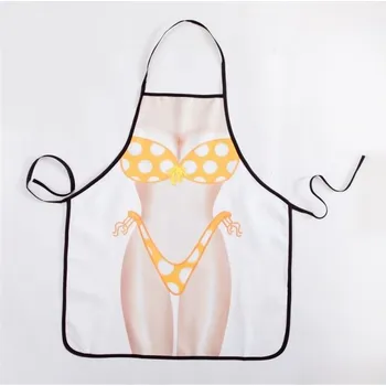 Kuchyňská zástěra Sexy kuchyňská zástěra pro ženy J3423 3