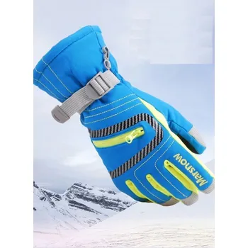 Rukavice Lyžařské rukavice unisex J2917 modrá XL