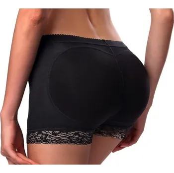 Kalhotky Tvarovací push-up kalhotky s krajkou T1195 černá M