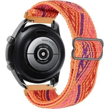 Ostatní příslušenství k chytrým hodinkám Univerzální nylonový řemínek 22 mm barevný 1