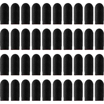 Herní návleky na prsty 40 ks černá