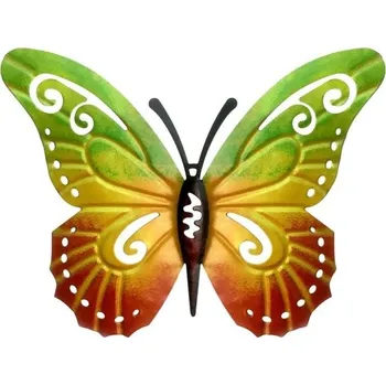 Zahradní dekorace Nástěnná zahradní dekorace motýl 1