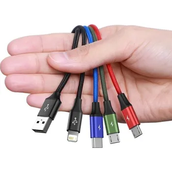 Datový kabel Nabíjecí USB kabel 4v1 3