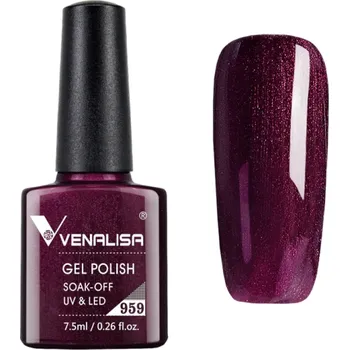 Lak na nehty Gel lak na nehty G3061 vínová