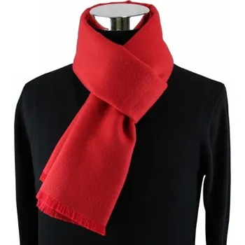 Šála Pánská zimní šála J1461 červená