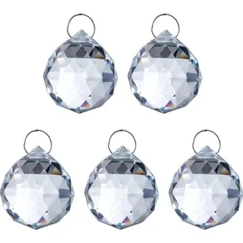 Závěsná křišťálová dekorace 5 ks