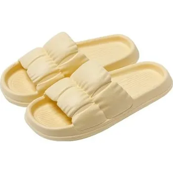 Dámské pantofle Dámské barevné pantofle s měkkou podrážkou Pohodlné domácí přezůvky Lehká obuv pro ženy Stylový design Měkký došlap Barevné varianty žlutá 38-39