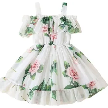 Dívčí šaty Dívčí šaty N229 bílá 5