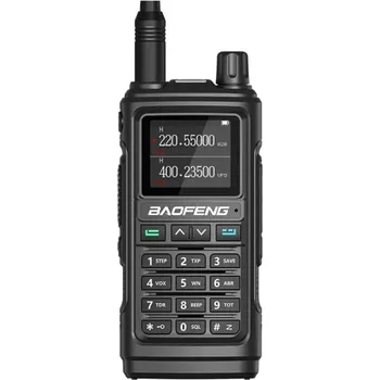 Sportovní střelba Taktická vysílačka s anténou a LCD displejem&nbsp;Vysílačka s dlouhým dosahem 16 km Profesionální vysílačka 999 kanálů Vysoce výkonná vysílačka s LED baterkou&nbsp;13,5 x 6&nbsp;x 3,9 cm černá