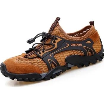 Pánské tenisky Pánské outdoorové boty Matt hnědá 38