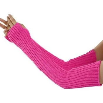 Rukavice Dámské návleky na ruce růžová