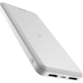Powerbanka Powerbanka s bezdrátovým nabíjením 10 000 mAh bílá