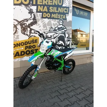 malá motorka Leramotors Pitbike leramotors thunder 125cc 4t 17/14 Zelená