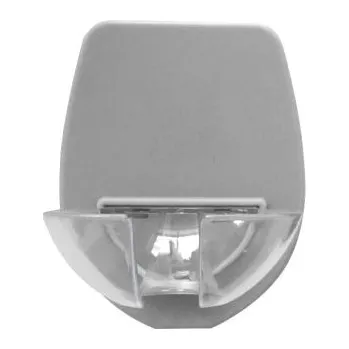 Nástěnný držák na sklenici šedá