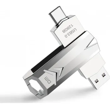 USB flash disk Flash disk dual stříbrný 32GB
