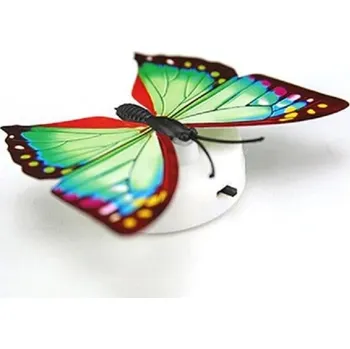 Svítící motýl na stěnu