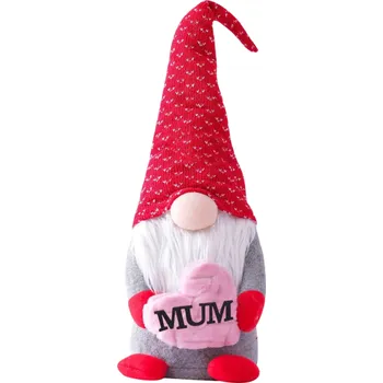 Látkový trpaslík se srdcem