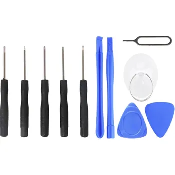 Sada nářadí Sada nářadí pro opravu elektroniky 11 ks Nářadí na jemnou mechaniku Profesionální sada pro opravu telefonů a jiné elektroniky
