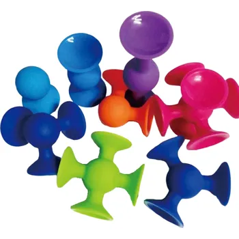 ostatní stavebnice Přísavková stavebnice 16 ks