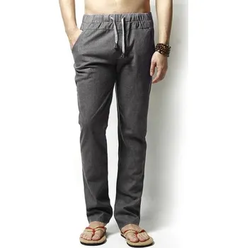 Pánské kalhoty Pánské kalhoty F1433 tmavě šedá L