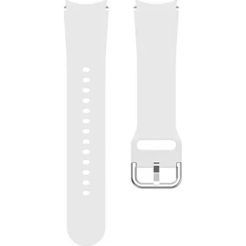 Silikonový řemínek pro Samsung Galaxy Watch 4 40 mm bílá