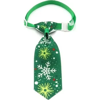 Obojek pro psa Obojek s vánoční kravatou 4