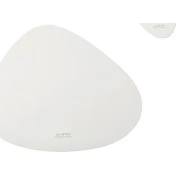 prostírání Prostírání z umělé kůže 2 ks bílá