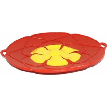 Silikonová poklička červená