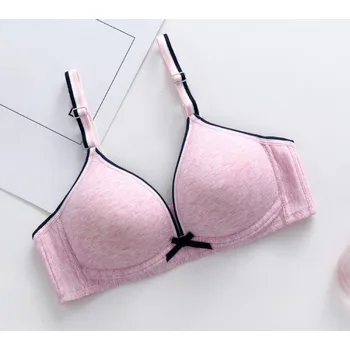 Podprsenka Podprsenka s pruhovanými ramínky růžová 70B