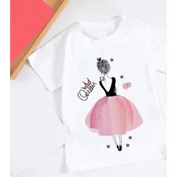 Dívčí tričko Dívčí tričko B1494 bílá 18-24 měsíců A