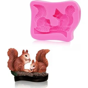 Forma na odlévání Silikonová forma veverky