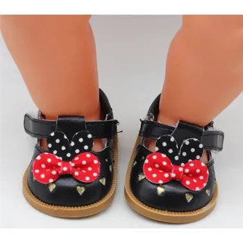 Doplněk pro panenku Sandály pro panenku A28 černá