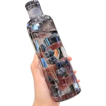 Láhev na vodu 500 ml P3663 tmavě šedá