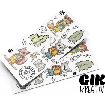 Tetování GIK Kreativ Dočasné tetování - cestovatel
