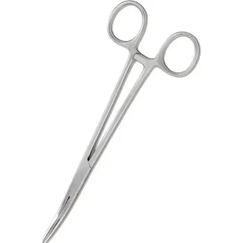 Rybářské kleště z nerezové oceli se zahnutým hrotem na odstranění háčků 12,5 cm Pevné rybářské kleště s ergonomickou rukojetí Odolné kleště na vyproštění háčků