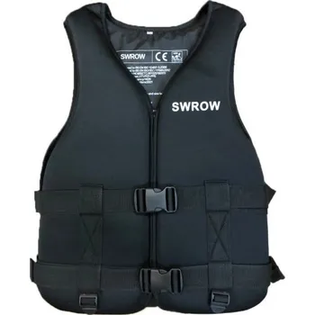 Plovací vesta Neoprenová záchranná vesta černá M