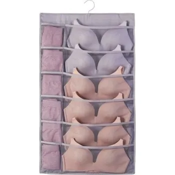 Úložný box Závěsný organizér na spodní prádlo C671 šedá 5