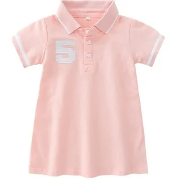 Dívčí šaty Dívčí šaty N338 světle růžová 5