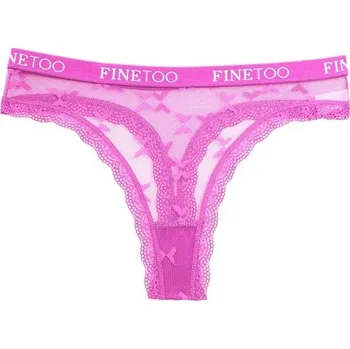 Kalhotky Dámské kalhotky 3 ks fialová XL