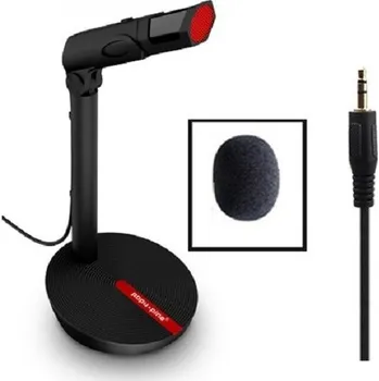 Mikrofon Profesionální mikrofon pro PC J3404 černá 3.5mm