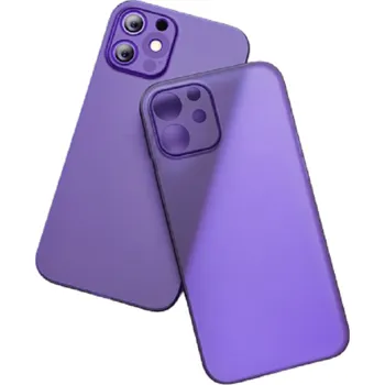 Pouzdro na mobilní telefon Matné ochranné pouzdro na iPhone 11 fialová