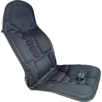 Masážní přístroj Masážní vyhřívaná podložka s ovládáním Vyhřívaná masážní opěrka 114 x 49 cm Vhodné do auta či kanceláře Vibrační podložka Uvolňuje bolest v zádech