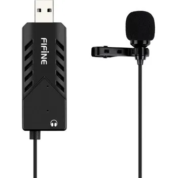 Mikrofon Klopový mikrofon se zvukovou kartou