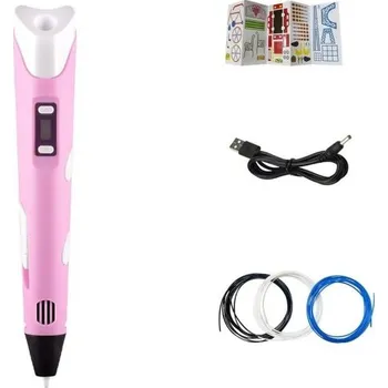 3D pero 3D pero sada 9 m tiskové struny růžová