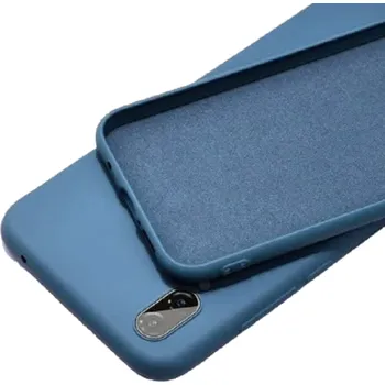 Pouzdro na mobilní telefon Silikonový ochranný kryt pro Xiaomi Redmi Note 12 4G B2067 modrá