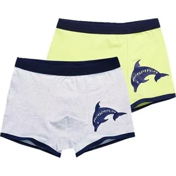 Chlapecké boxerky s delfínem - 2 ks 4 B