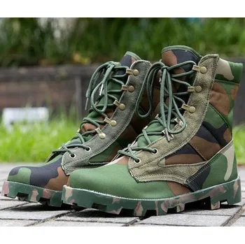 Pracovní obuv Pánská taktická obuv maskáčová 42 2