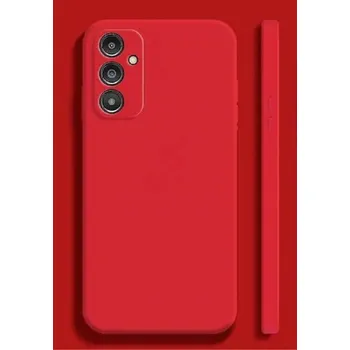 Pouzdro na mobilní telefon Silikonový kryt na Samsung A04 červená