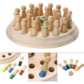 Dřevěná hračka Dřevěná hra najdi barvu A558